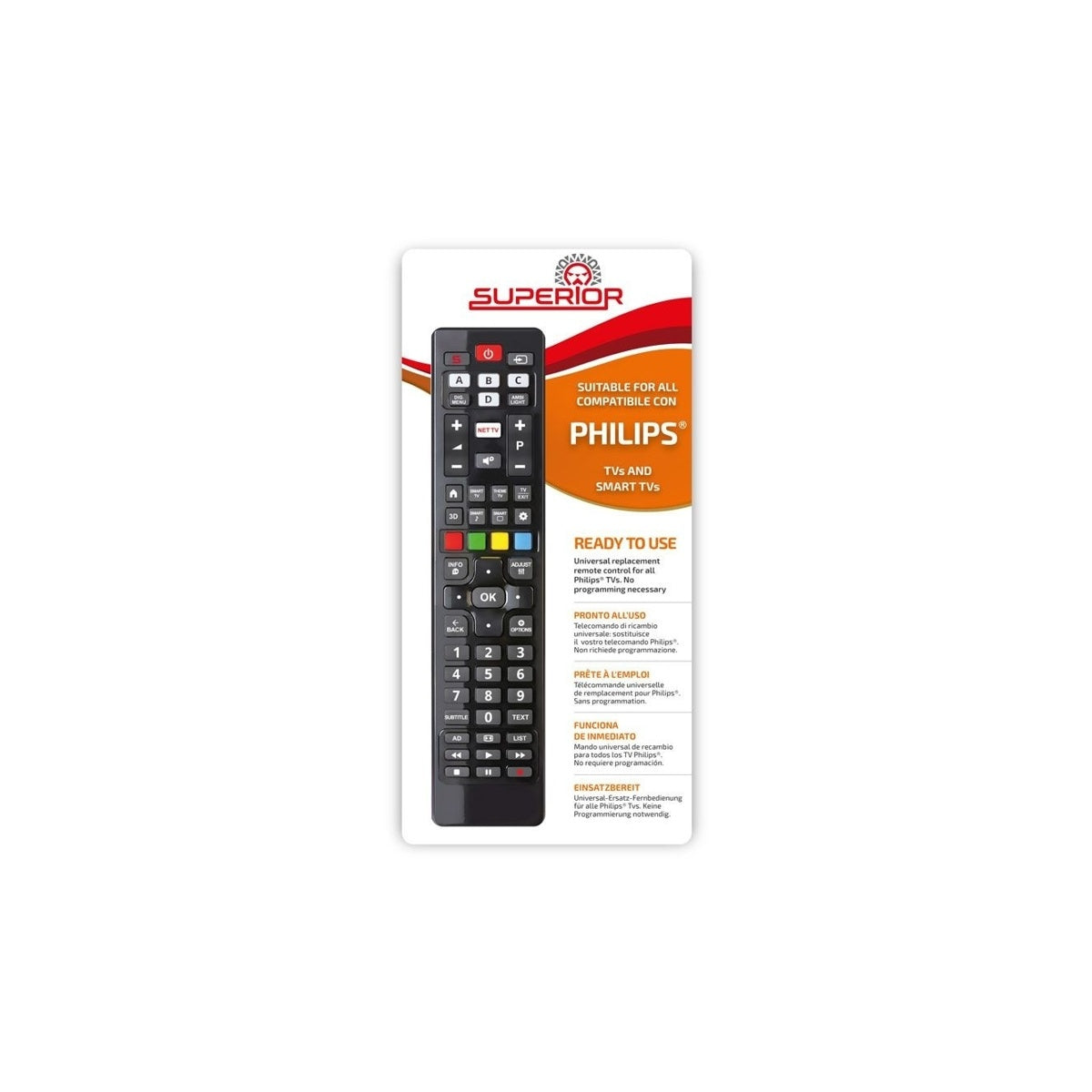 Telecomado Compatibile Tutti Philips