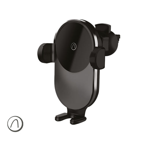 Supporto da Auto per Smartphone con Ricarica Wireless