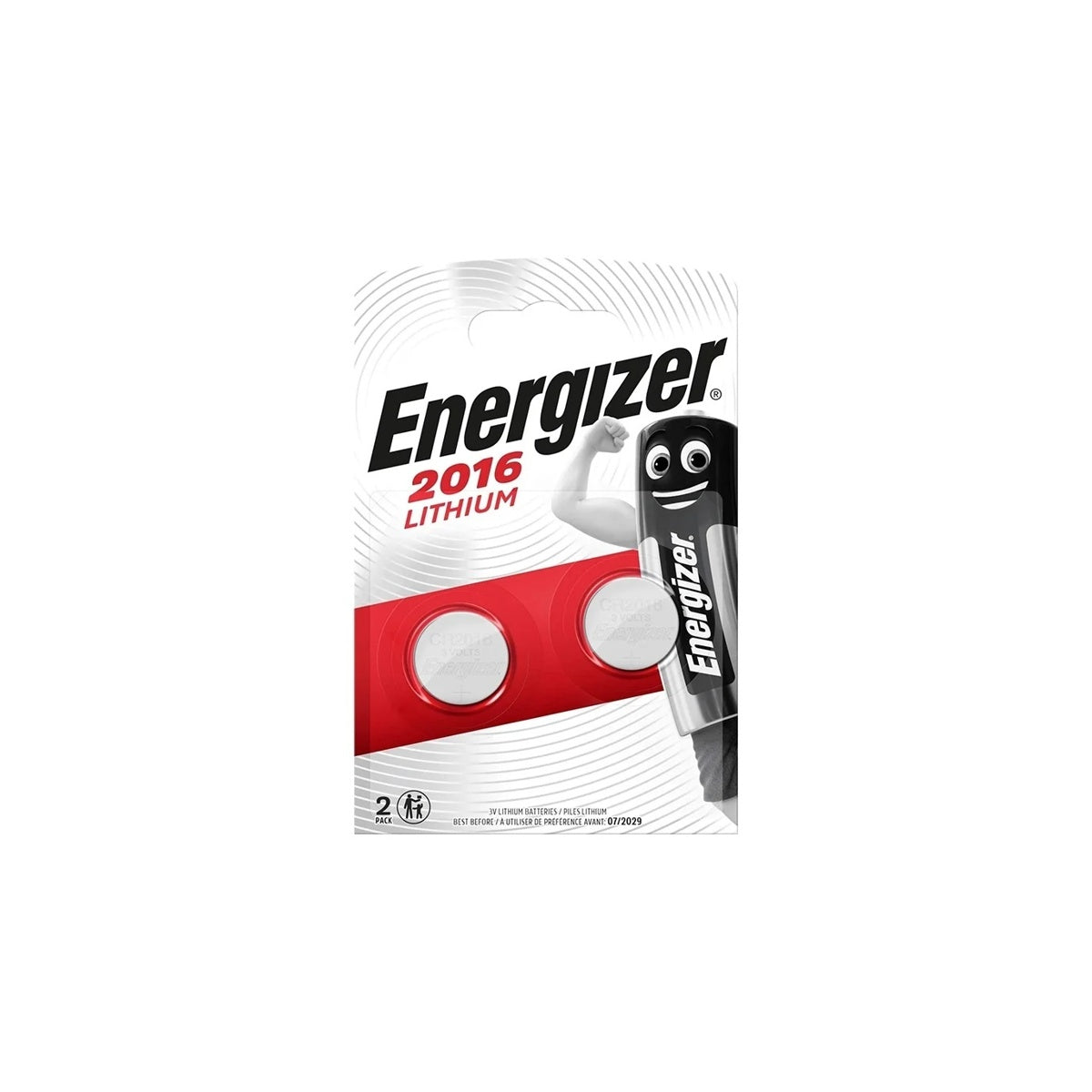 ENERGIZER® ELECTRONICS BATTERIES – CR2016
