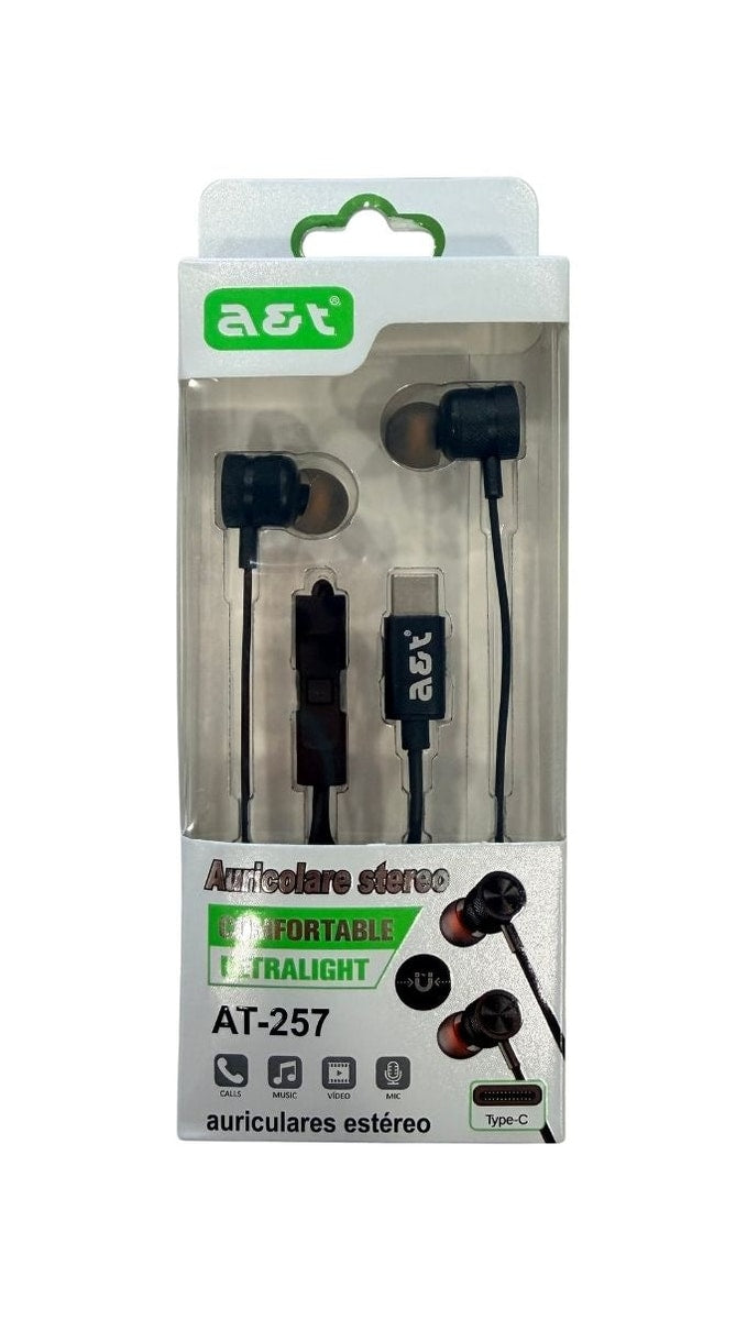 Auricolare Stereo Type-C AT-257