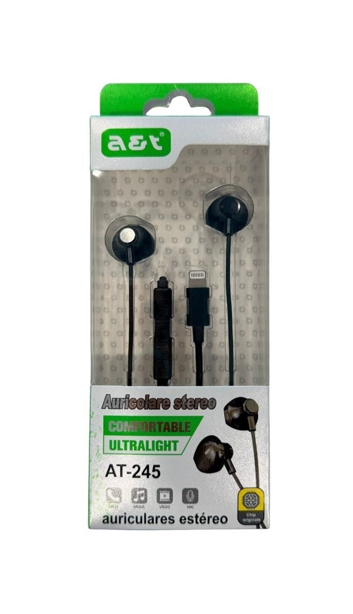 Auricolare Stereo Lightning AT-245