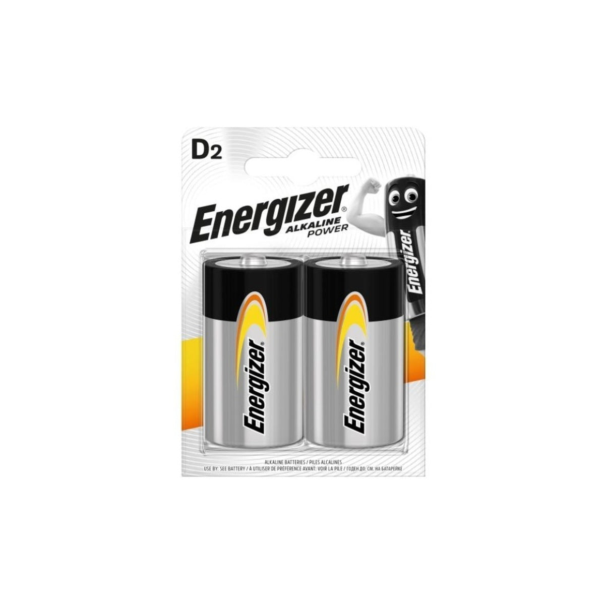 Energizer® Alkaline Power – D