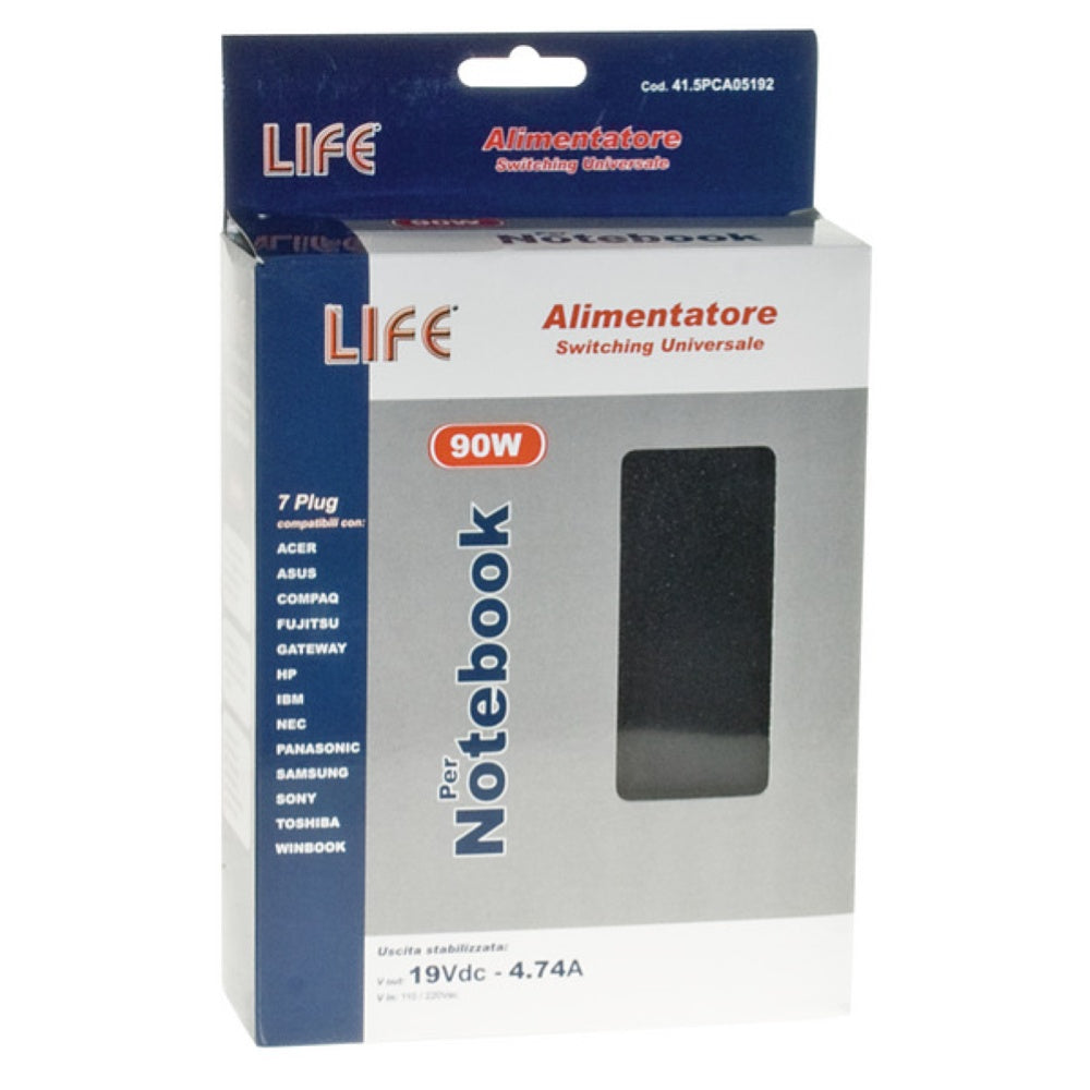 Life Alimentatore Notebook 90W