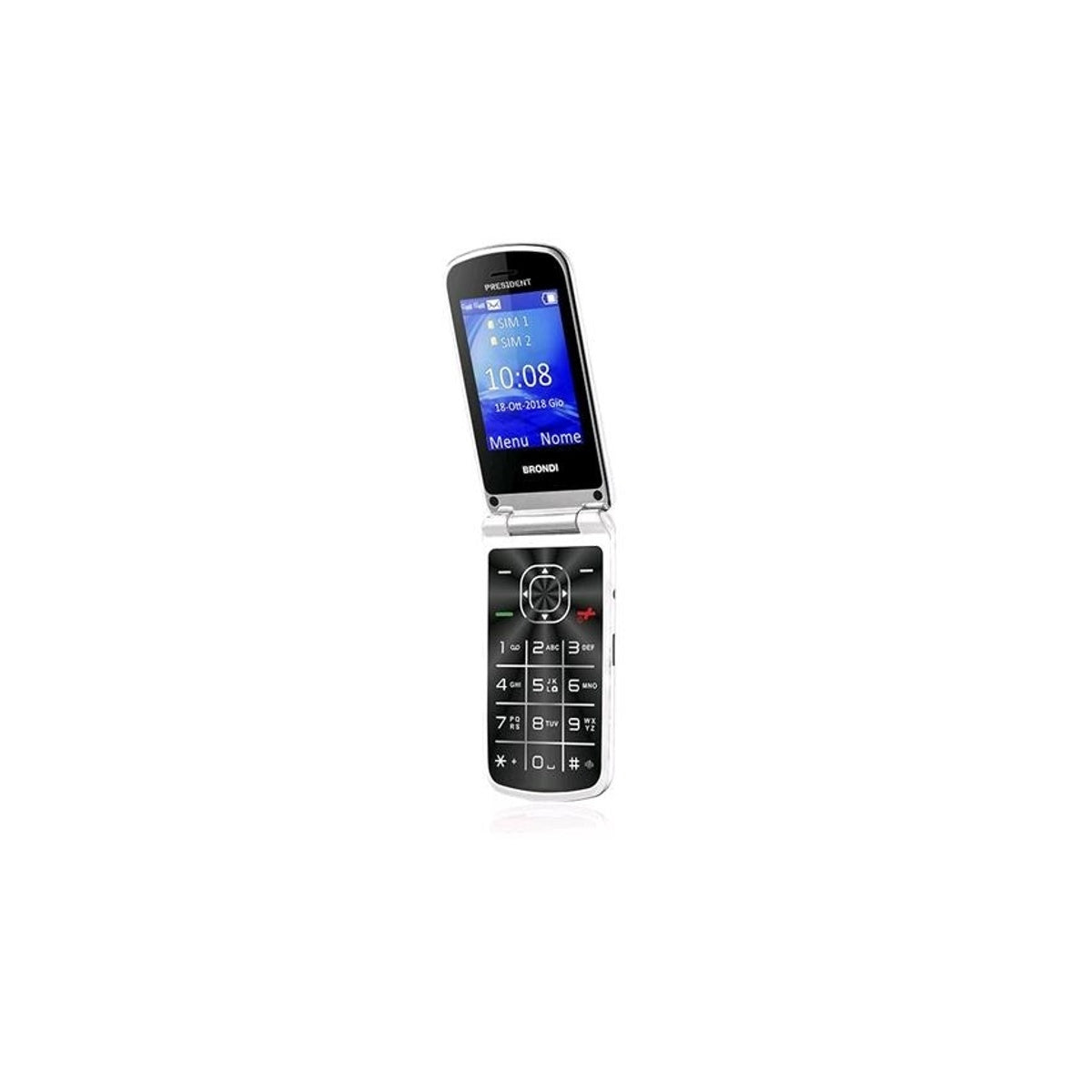 BRONDI PRESIDENT FEATURE PHONE CLAMSHELL DUAL