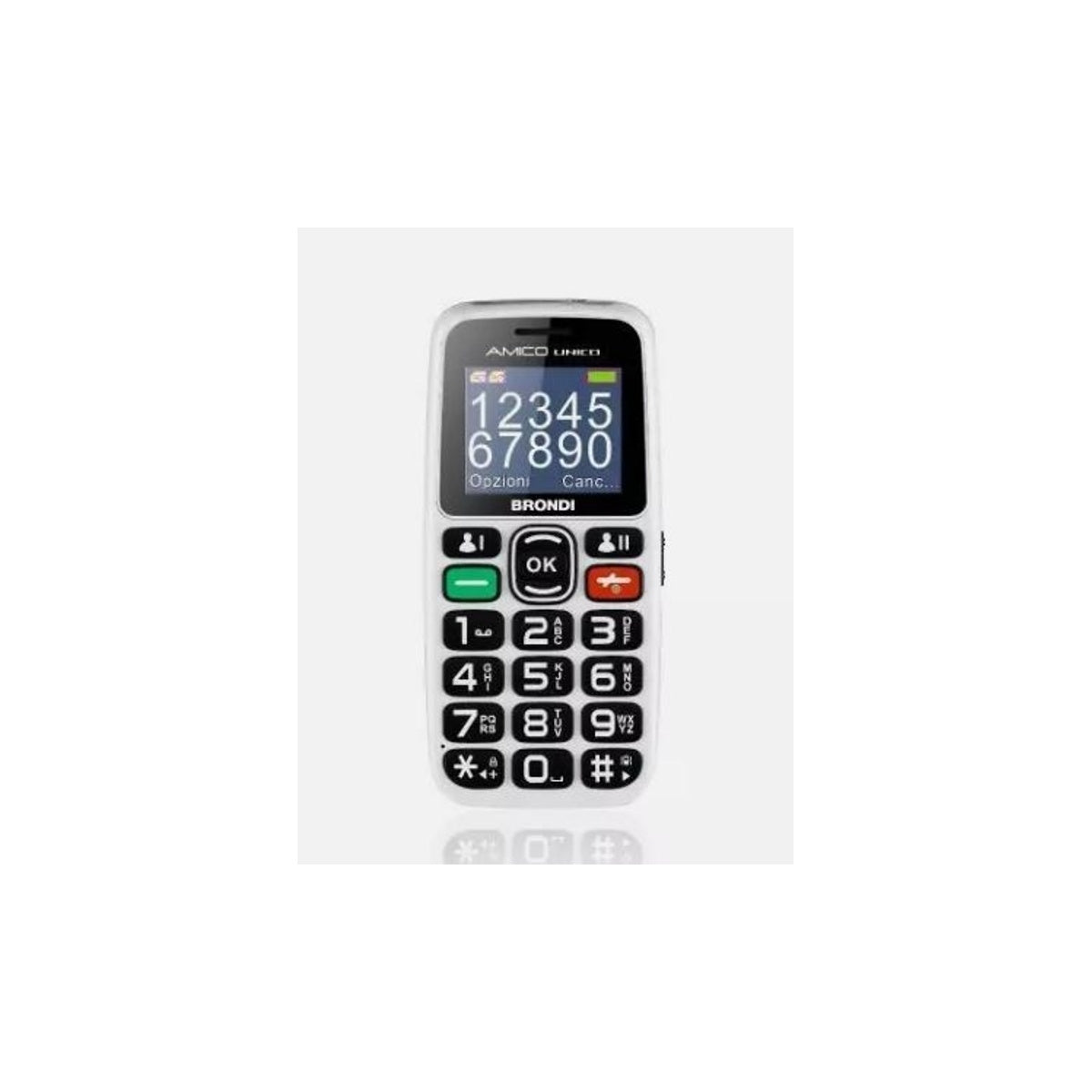 Brondi Amico Unico Easyphone Clamshell Dualsim