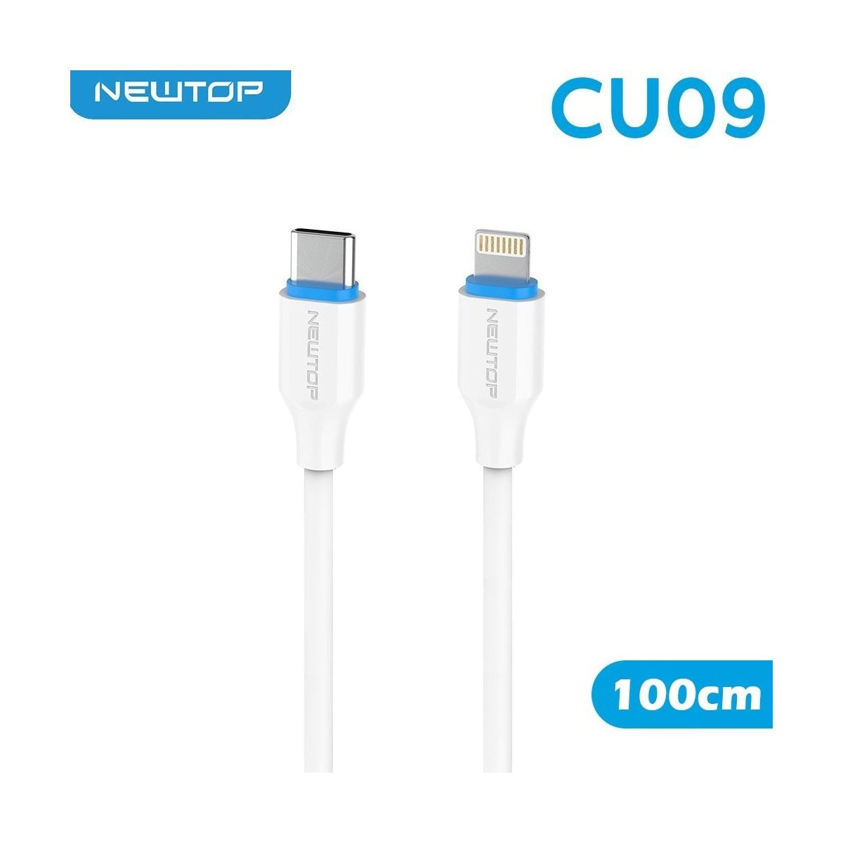 CAVO 100CM TYPE-C/LIGHTNING PD MAX 2.2A