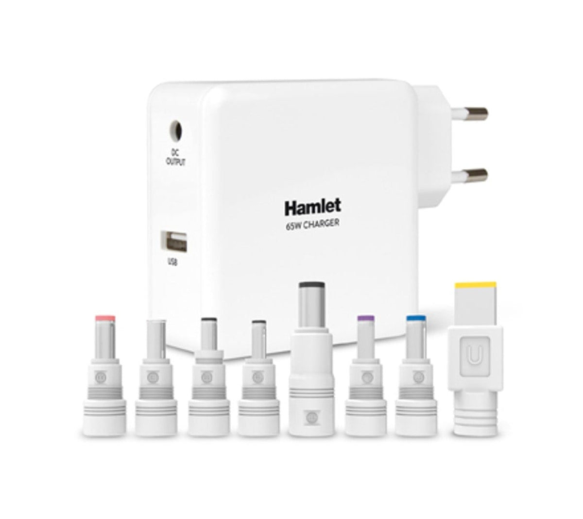 Alimentatore Notebook 65W 8 TIPS,USB