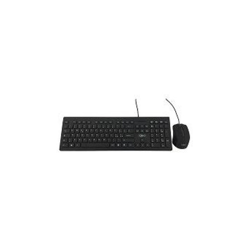 Igloo Combo Tastiera e Mouse con Cavo USB