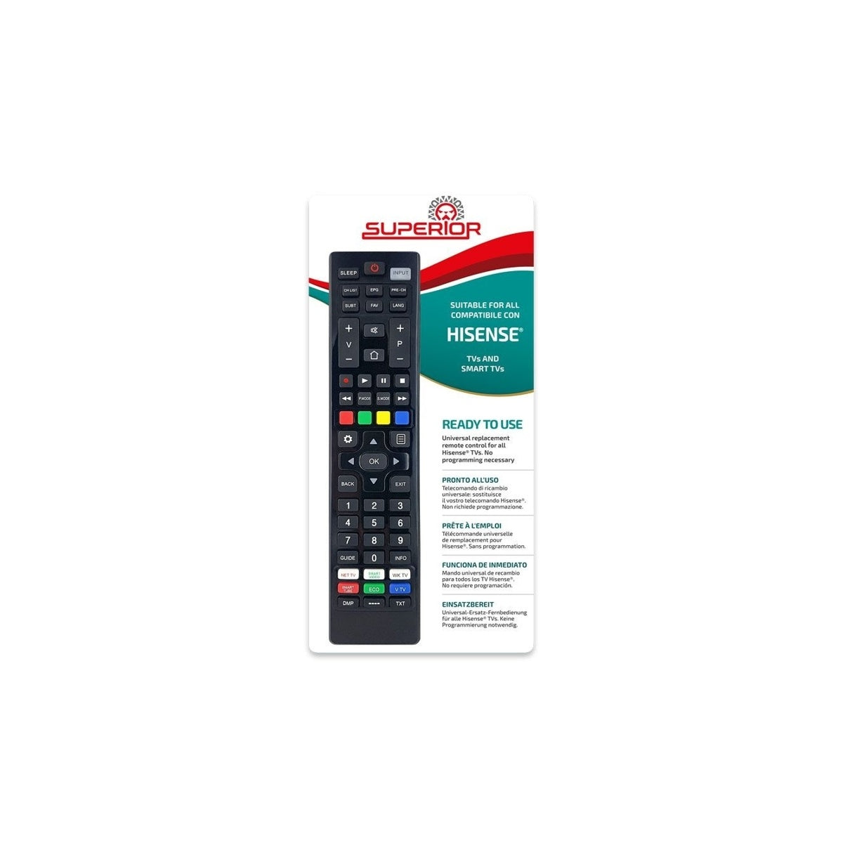 Telecomado Universale per Tutti Hisense
