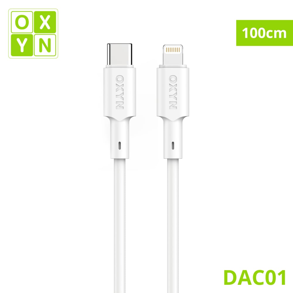 Oxyn Dac01 Mini Blister Cavo 27W Type-C/lightning 100CM