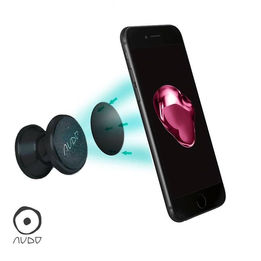Supporto Magnetico Universale per Auto con Fissaggio Adesivo