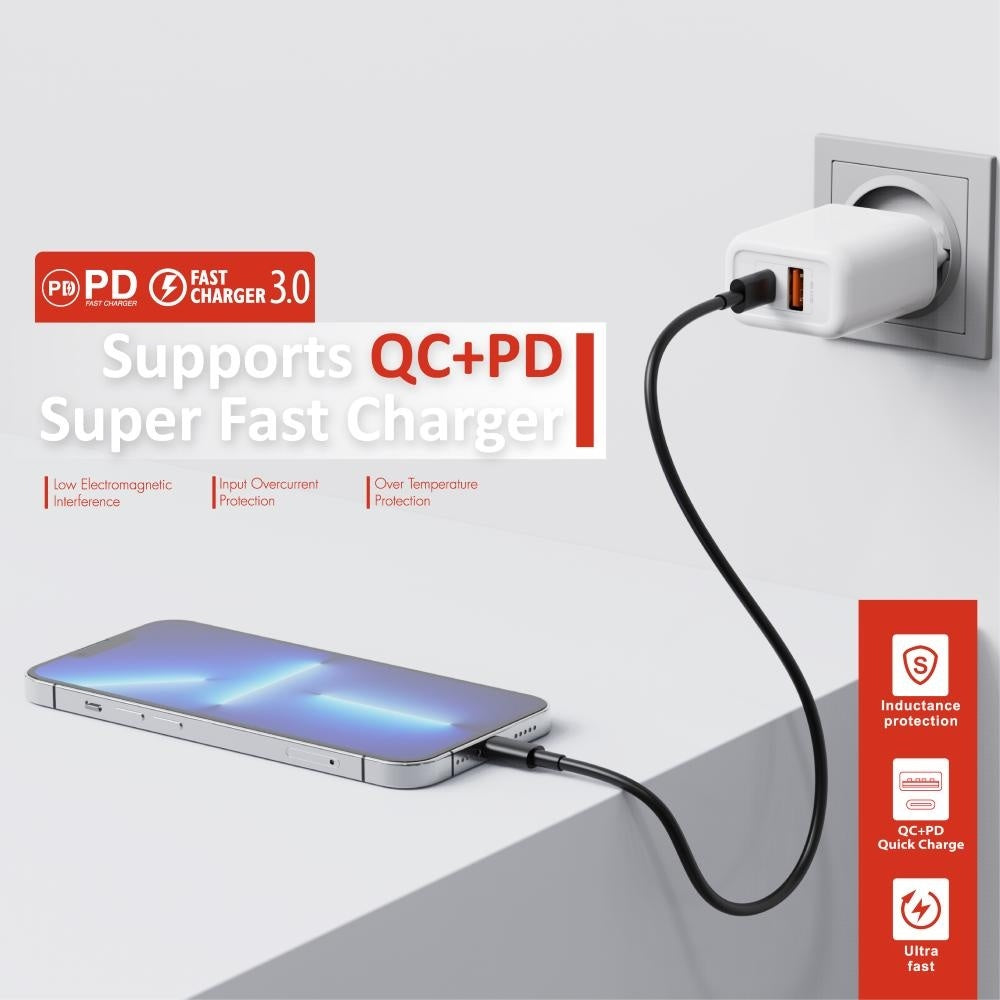 Caricatore 20W Usb/USB-C