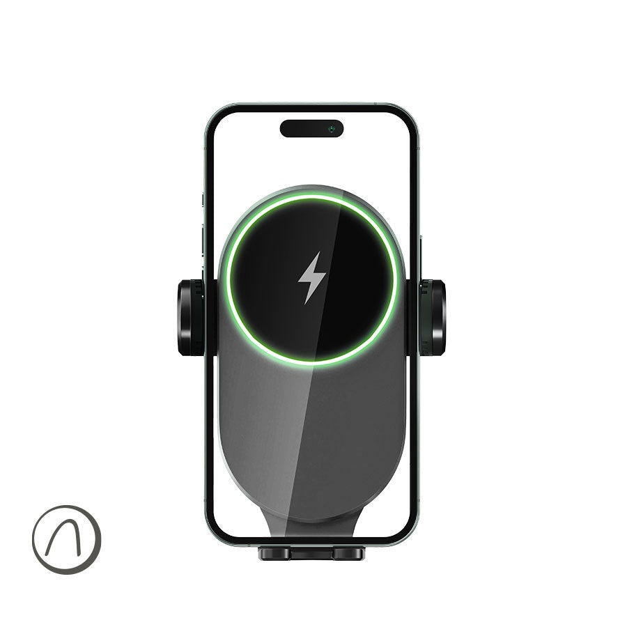 Supporto da Auto per Smartphone con Ricarica Wireless